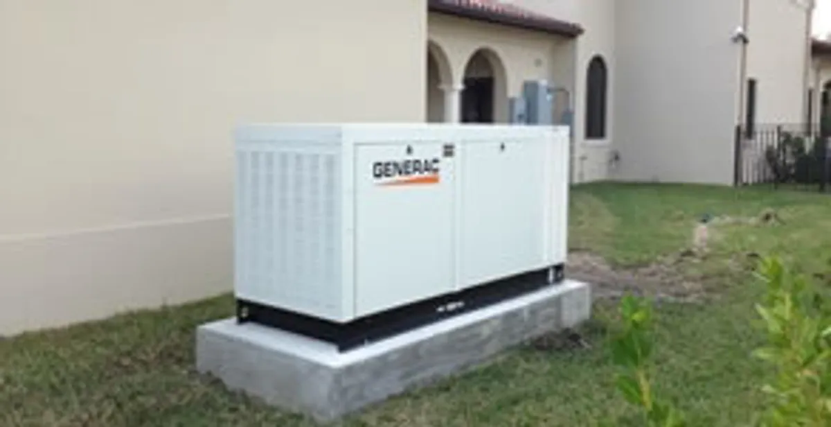 generator installation service showing standby generator professionally installed for residential power backup in Escondido, CA
